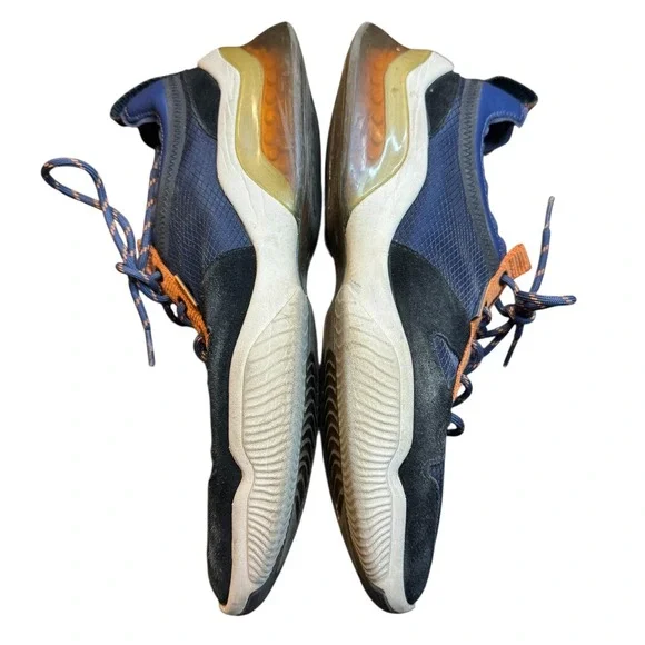 Coach Shoes Mens Size 11 Blue Suede Mesh Comfort‎ Lace Up Sneakers G4939 - Picture 7 of 11